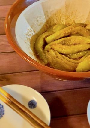 *蒸しなすのごま和え*-レシピのメイン写真