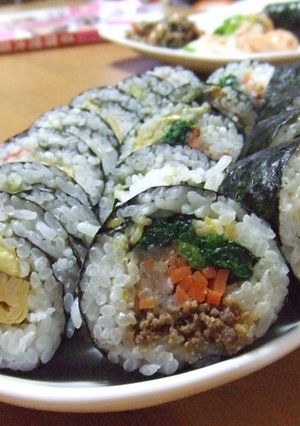 ビビンバ巻き-レシピのメイン写真