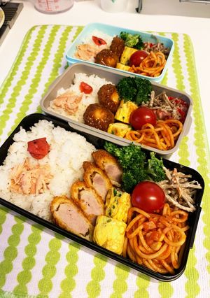 夏休みのお弁当　8/3-レシピのメイン写真