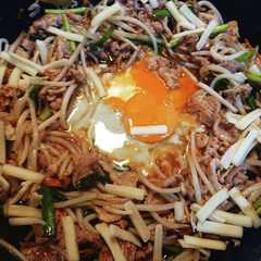 รูปของ モヤシのピリ辛蒸し