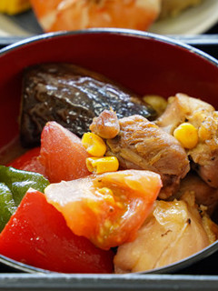 カポナータ(チキンの炒め煮)-レシピのメイン写真