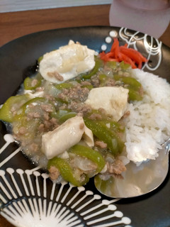 沖縄風☆豆腐とひき肉のあんかけご飯-レシピのメイン写真