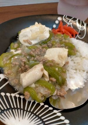 沖縄風☆豆腐とひき肉のあんかけご飯-レシピのメイン写真
