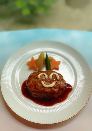 笑顔のハンバーグ☆彡-レシピのメイン写真