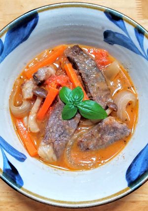 牛肉とトマトのさっぱり煮-レシピのメイン写真