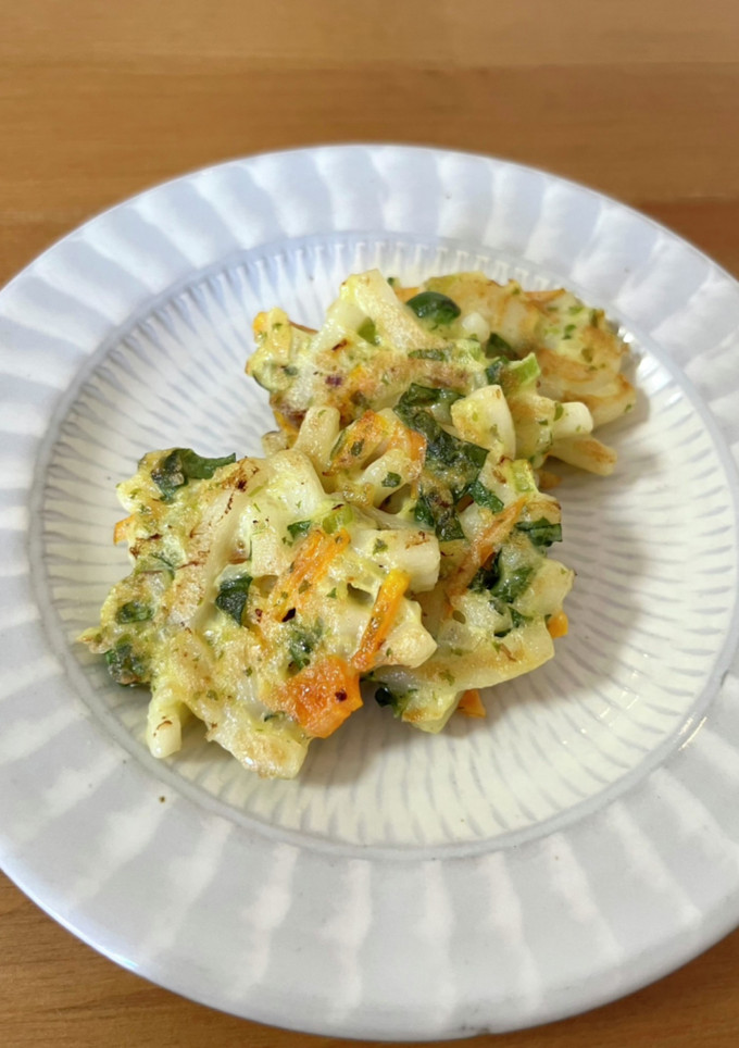 うどんと野菜のおやき　幼児食　つかみ食べ-レシピのメイン写真