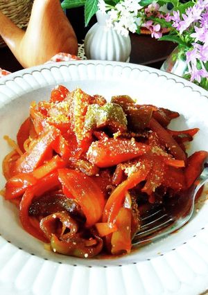 夏休みのランチに！いつものナポリタン-レシピのメイン写真