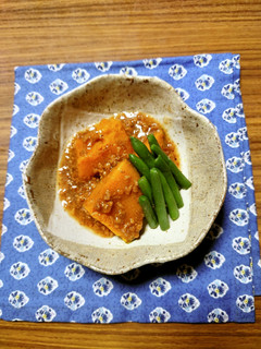 ヨウサマの減塩時短かぼちゃあんかけ-レシピのメイン写真
