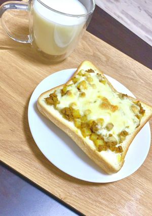 カレートースト-レシピのメイン写真