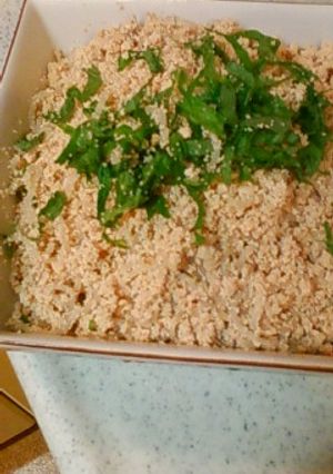 簡単ヘルシー生たらことしらたきの和え物-レシピのメイン写真