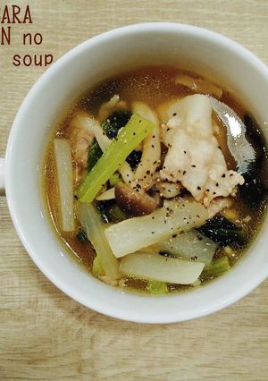 食べるスープ『豚バラ大根の旨みスープ』-レシピのメイン写真