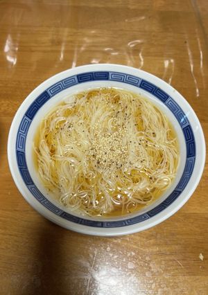 鶏がら醤油そうめん-レシピのメイン写真