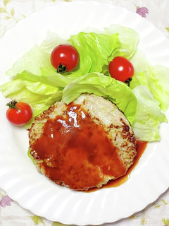 キャベツハンバーグ-レシピのメイン写真
