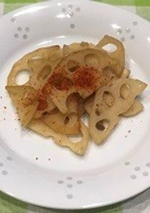 れんこんのさっぱり炒め（透析食）-レシピのメイン写真
