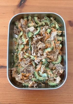 ゴーヤー肉味噌-レシピのメイン写真
