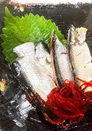 大阪港で釣れた　コハダのカンタン酢漬け-レシピのメイン写真