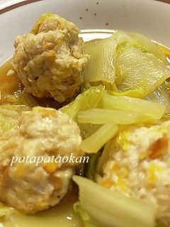 白菜と肉団子のカレー煮込み-レシピのメイン写真