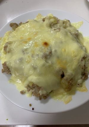 簡単!スコップコロッケのチーズのせ-レシピのメイン写真