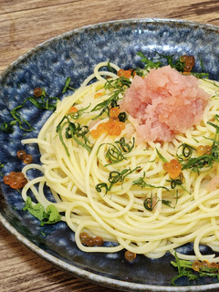 明太子とイクラの和風パスタ-レシピのメイン写真