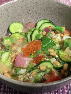 バクダン丼-レシピのメイン写真