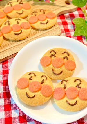 子供大喜び♡さくさくアンパンマンクッキー-レシピのメイン写真