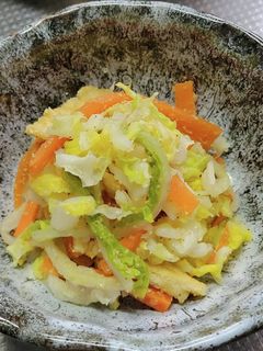 白菜のごま酢あえ-レシピのメイン写真