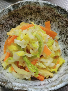 白菜のごま酢あえ-レシピのメイン写真