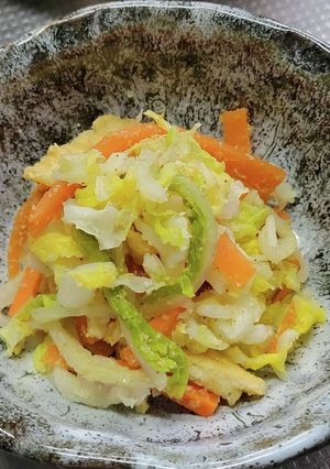 白菜のごま酢あえ-レシピのメイン写真