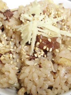 干しホタルイカの炊き込みご飯-レシピのメイン写真