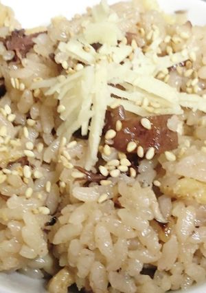 干しホタルイカの炊き込みご飯-レシピのメイン写真