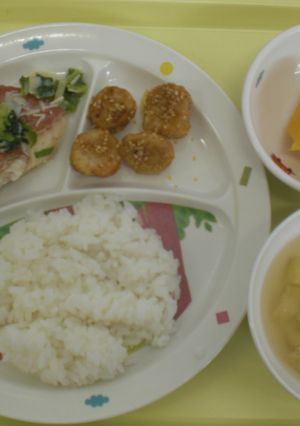 めばえ保育園　里芋のごまがらめ-レシピのメイン写真