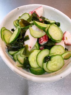 タコときゅうりの酢の物-レシピのメイン写真