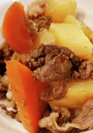 簡単！覚えやすい！あっさり肉じゃが-レシピのメイン写真
