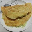 オートミールでキャベツ焼き