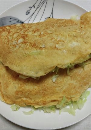 オートミールでキャベツ焼き-レシピのメイン写真