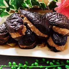 รูปของ なすといえばコレ♪ 茄子の肉詰め