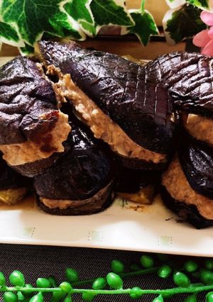 なすといえばコレ♪ 茄子の肉詰め-レシピのメイン写真