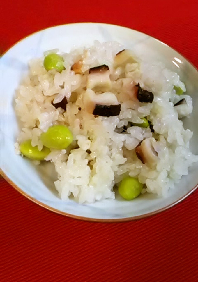 タコと枝豆の炊き込みごはん-レシピのメイン写真