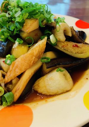 ピリ辛最高☆ナスとエリンギの甘辛炒め-レシピのメイン写真