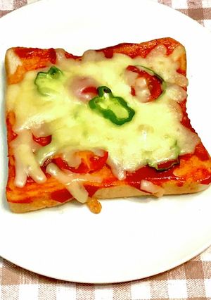 家にある物ピザ-レシピのメイン写真