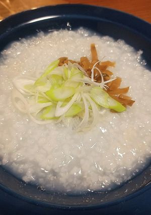レトルトのお粥で！中華風粥-レシピのメイン写真