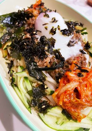 旨!辛ぁ!ビビンうどん!-レシピのメイン写真