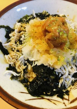 さっぱり風味●海苔＆シラスおろし丼-レシピのメイン写真