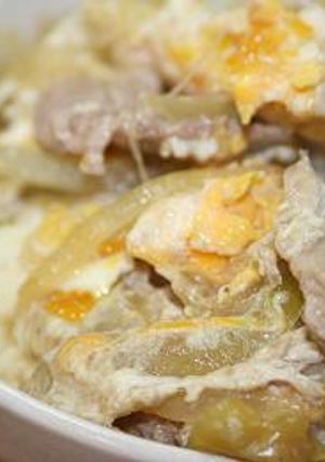 3分でお昼ごはん♪豚ブロ丼！！-レシピのメイン写真