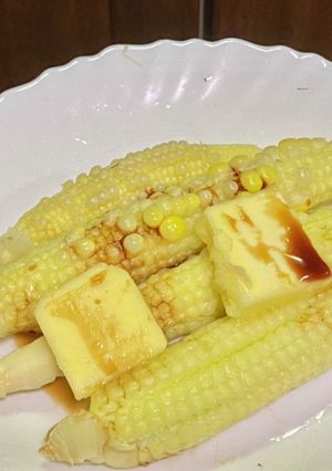 ベビーコーンのバター醤油-レシピのメイン写真