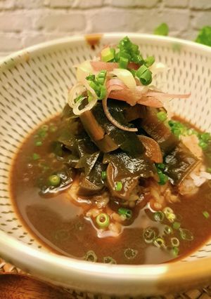 茄子☆赤だし味噌の冷や汁ぶっかけご飯-レシピのメイン写真