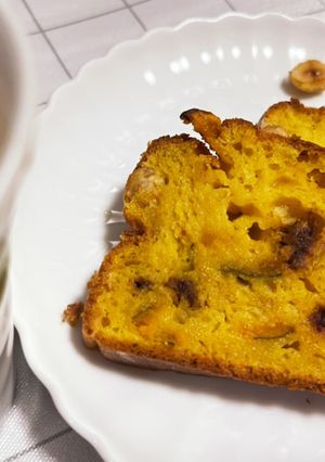 クリームチーズとカボチャのパウンドケーキ-レシピのメイン写真