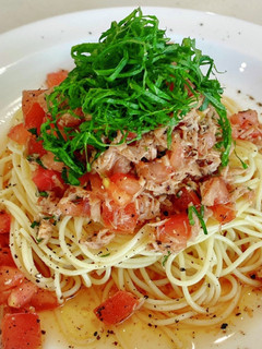 和えるだけ!トマトとツナの冷製パスタ-レシピのメイン写真