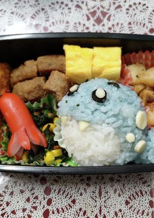 タマザラシ弁当☆ポケモンキャラ弁-レシピのメイン写真
