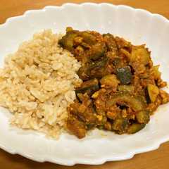 รูปของ 簡単！夏野菜のキーマカレー♪ルウ不使用！